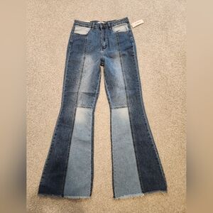 Two-Tone Blue Jeans